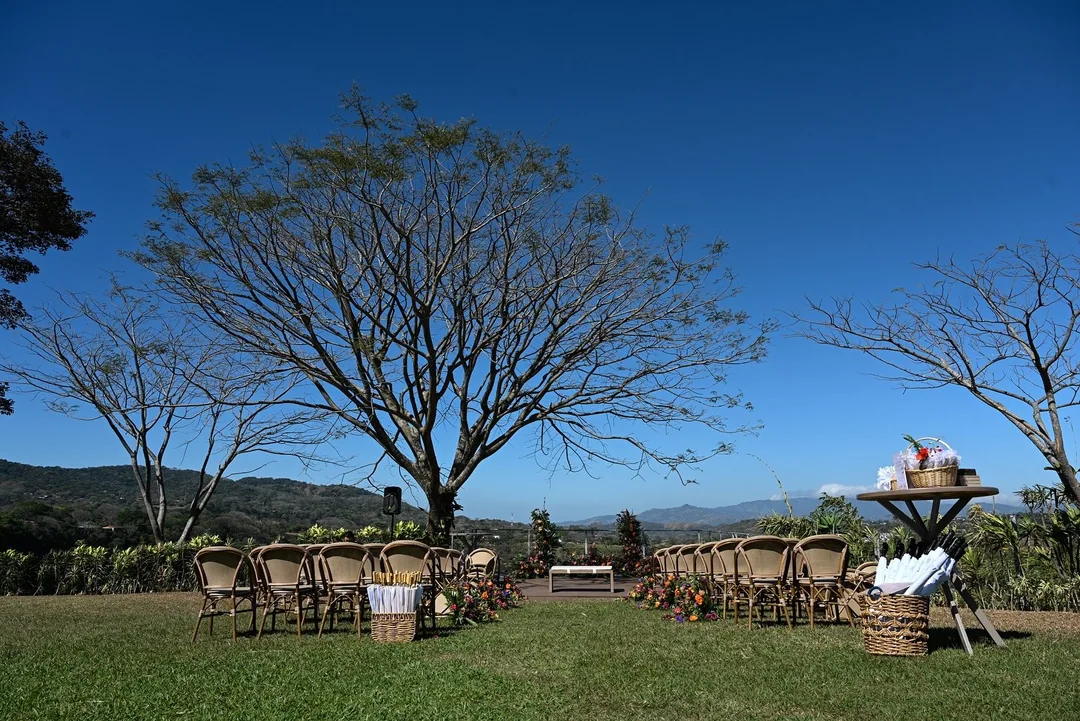 El escenario de Gaby y Juanca
